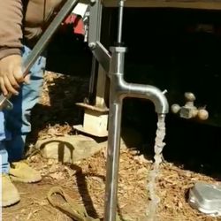 All Purpose Well Drilling - We install Bison Hand Pumps on top of wells. Be prepared have both electric submersible and a hand pump. Loose power and still have water