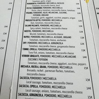 Emy’s Way - Pizza Near Me - Monterosso al Mare, SP