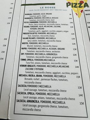 Menu photo 2 Emy’s Way Monterosso al Mare, SP