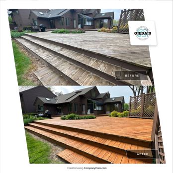 Ojedas Property Care - Deck Restoration before and after - Pressure Washers Near Me Ojedas Property Care - Deck Restoration before and after - Pressure Washers Near Me