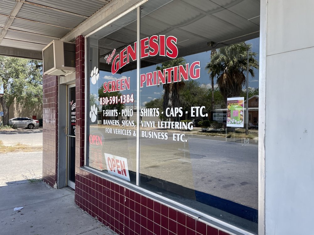 GENESIS SCREEN PRINTING 135 W Nopal St, Uvalde, TX Phone Number Yelp