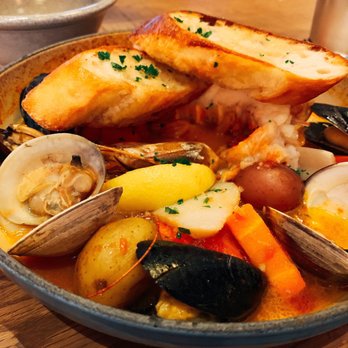 SoCal Kitchen + Bar - Fisherman's stew i wiped this clean it was so good!!! Good portions of seafood but enough for one or two ppl who eat small portions. - New American Near Me - Columbus, Ohio SoCal Kitchen + Bar - Fisherman's stew i wiped this clean it was so good!!! Good portions of seafood but enough for one or two ppl who eat small portions. - New American Near Me - Columbus, Ohio