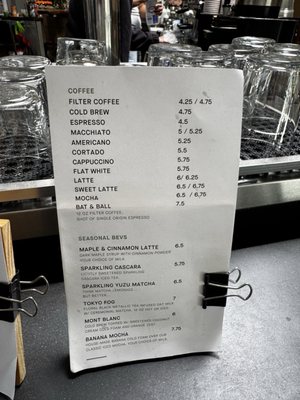 Menu photo 2 Mast Coffee Sacramento, CA Menu photo 2 Mast Coffee Sacramento, CA