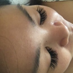 One week post lash refill session