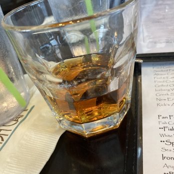 St Augustine Fish Camp - EH Taylor Small Batch pour $13 - Seafood Near Me - St Augustine, Florida