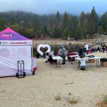 Lake Gregory Regional Park - Lake Gregory Park, Water Lantern Festival. - Hiking Near Me - Crestline, California