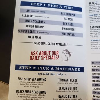Encinitas Fish Shop - Menu - Seafood Near Me - Encinitas, California