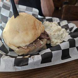 Oneida Lake Brew Haus - Shaved steak with peppers and onions provolone cheese