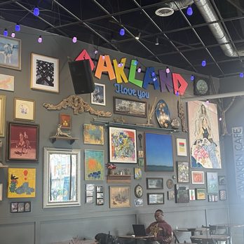 Awaken Cafe & Roasting - Seating area - Coffee & Tea Near Me - Oakland, California Awaken Cafe & Roasting - Seating area - Coffee & Tea Near Me - Oakland, California