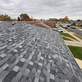 Saltsider Construction - New IKO Duration Roof in Charcoal Grey - Roofing Near Me
