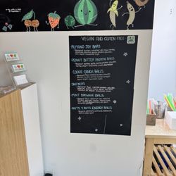 Snack menu