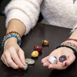 Flow Reiki and Wellness - Crystals corresponding to each chakra