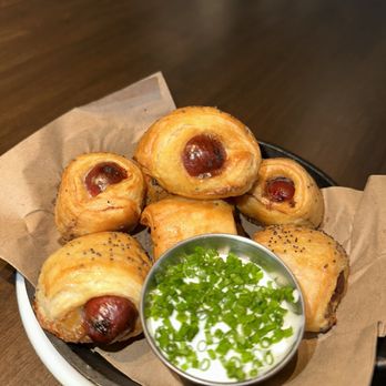 Culinary Dropout - Wagyu Pigs In a Blanket - New American Near Me - Dallas, Texas Culinary Dropout - Wagyu Pigs In a Blanket - New American Near Me - Dallas, Texas