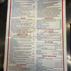Lunch Menu