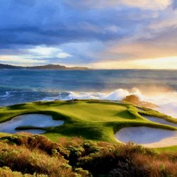 Gallery by the Sea Carmel - 7th at Sunset