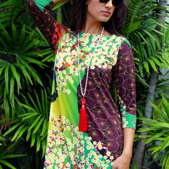 Anne Namba Designs - River Blossom Washable A-Line Dress - Women's Clothing Near Me - Honolulu, Hawaii Anne Namba Designs - River Blossom Washable A-Line Dress - Women's Clothing Near Me - Honolulu, Hawaii