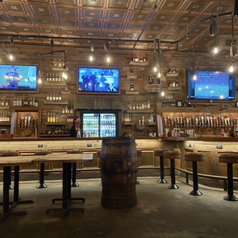 Prohibition Kitchen - Bar (notice plugs every few feet) - Bars Near Me - St. Augustine, Florida Prohibition Kitchen - Bar (notice plugs every few feet) - Bars Near Me - St. Augustine, Florida