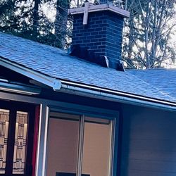 Powers Chimney & Masonry - The end of the day they completed the build. Top cap will come off in a couple weeks. Looks great so far.