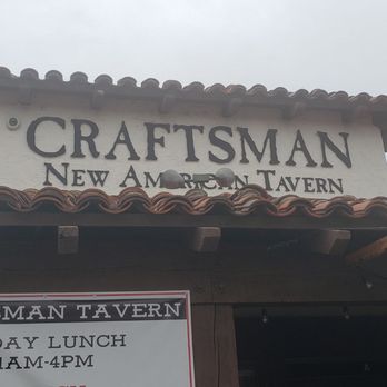 The Craftsman - Sign - New American Near Me - Encinitas, California The Craftsman - Sign - New American Near Me - Encinitas, California