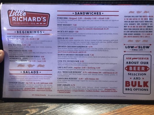 Menu photo 4 Little Richard's Barbeque Clemmons, NC Menu photo 4 Little Richard's Barbeque Clemmons, NC
