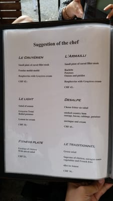 Menu photo 3 Hôtel De Ville Gruyères, FR Menu photo 3 Hôtel De Ville Gruyères, FR