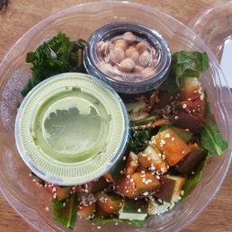 Nashville hot kale salad. Nashville hot kale salad.