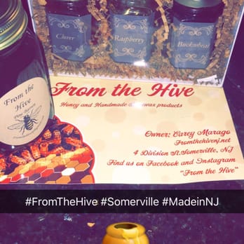 From the Hive - So many flavors of honey to choose from made locally in NJ!! - Specialty Food Near Me - Somerville, New Jersey