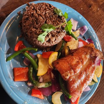 Soul de Cuba Cafe - Honey mojo salmon - Cuban Near Me - Tampa Bay, Florida