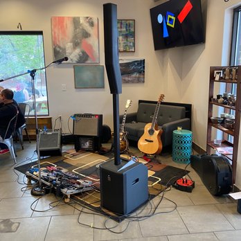 Modern Brew - Front area for music - Coffee & Tea Near Me - Centennial, Colorado