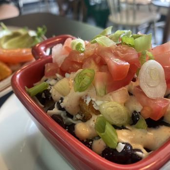 Springhouse - Loaded Potatoes - Vegetarian Near Me - Halifax, Nova Scotia Springhouse - Loaded Potatoes - Vegetarian Near Me - Halifax, Nova Scotia