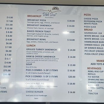 Rebel Rise - Menu - Bakeries Near Me - Omaha, Nebraska