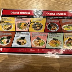 Genki Ramen & Teppanyaki - Menu