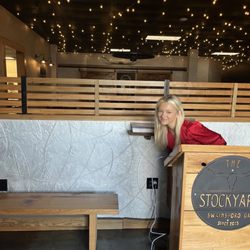 The Stockyard - Entry and lovely hostess