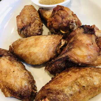 Pho Chu The - Deep Fried Wings with Salt & Pepper Lime Dip - Vietnamese Near Me - Calgary, Alberta Pho Chu The - Deep Fried Wings with Salt & Pepper Lime Dip - Vietnamese Near Me - Calgary, Alberta