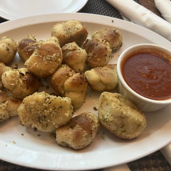 Olde Towne Pizza and Pasta - Garlic Knots with Marinana - Italian Near Me - Williamsburg, Virginia Olde Towne Pizza and Pasta - Garlic Knots with Marinana - Italian Near Me - Williamsburg, Virginia