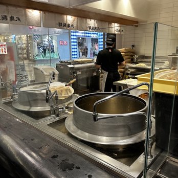 Marugame Udon - Noodle making area - Japanese Near Me - Costa Mesa, California Marugame Udon - Noodle making area - Japanese Near Me - Costa Mesa, California
