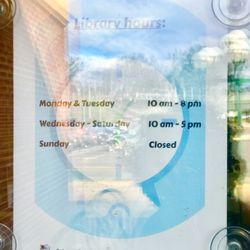 Culpeper County Library - Library Hours