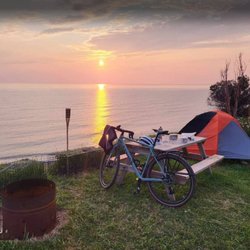 Waves End RV Park - Ocean Front tent site