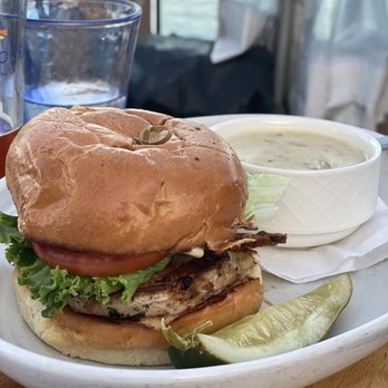 Schooners Monterey - Swordfish BLT - Seafood Near Me - Monterey, California Schooners Monterey - Swordfish BLT - Seafood Near Me - Monterey, California