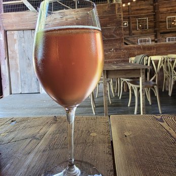 Rocklands Farm Winery - A glass of L'antidote (their non-alcoholic wine)- August 2025. Enjoyed it. - CSA Near Me - Poolesville, Maryland Rocklands Farm Winery - A glass of L'antidote (their non-alcoholic wine)- August 2025. Enjoyed it. - CSA Near Me - Poolesville, Maryland