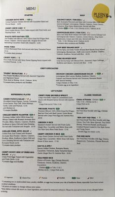 Menu photo 5 Plern Thai Cafe Lake Forest, CA Menu photo 5 Plern Thai Cafe Lake Forest, CA