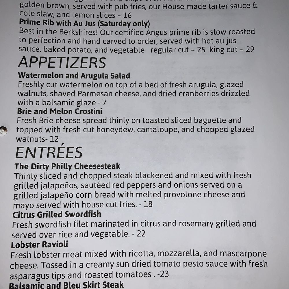 The '6 House Pub - Dinner Specials - American Near Me - Williamstown, Massachusetts
