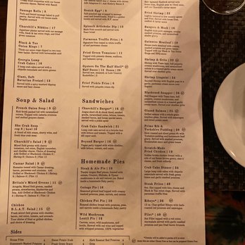 Churchill's - Menu - Pubs Near Me - Savannah, Georgia Churchill's - Menu - Pubs Near Me - Savannah, Georgia