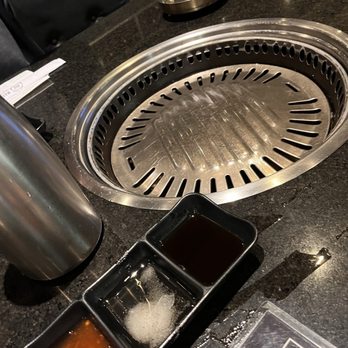 Master Kim's Korean BBQ - This grill is changed so many times during our meal! Nothing gets burned! - Korean Near Me - Las Vegas, Nevada