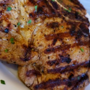 Maria's Mediterranean - Grilled pork chop - Seafood Near Me - Bayside, New York Maria's Mediterranean - Grilled pork chop - Seafood Near Me - Bayside, New York