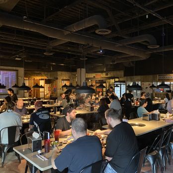 Jongro Korean BBQ - a large group of people sitting at tables - Korean Near Me - Annapolis, Maryland
