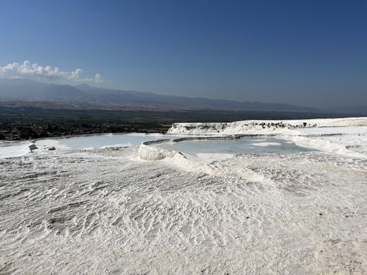 Travertines of Pamukkale by null