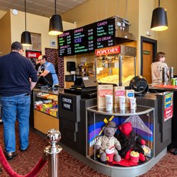 The Grand Cinema - Small concession stand where they sell beer by the can and also have wine.