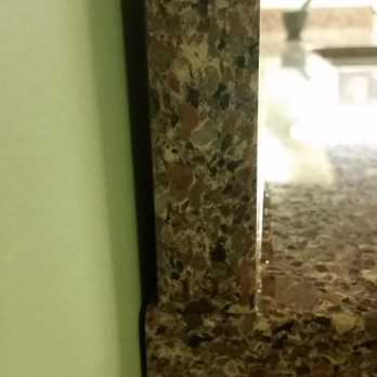 NEKA Granite Marble Quartz - Not meeting the wall nor the back of the counter. - Countertop Installation Near Me - Sterling, Virginia NEKA Granite Marble Quartz - Not meeting the wall nor the back of the counter. - Countertop Installation Near Me - Sterling, Virginia