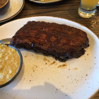Gus's BBQ - Baby back ribs and creamed corn. - Barbeque Near Me - Porter Ranch, California